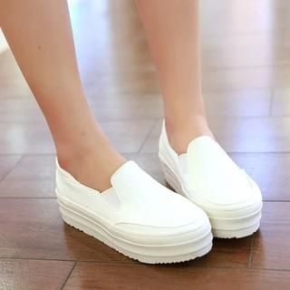 JY Shoes Platform Slip-Ons