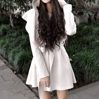 Jolly Club Hooded Trench Coat