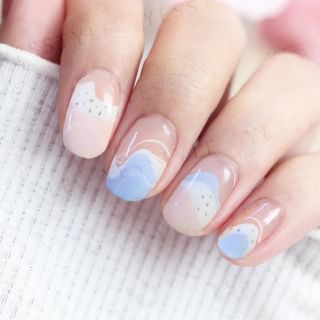 Lunacaca - Sakura Ocean Nail Art Stickers 24 pcs