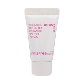 innisfree - Collagen Green Tea Ceramide Bounce Cream Mini Tube Type 10ml