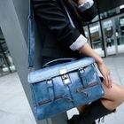 Buckled Flap Satchel