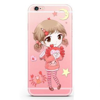 Kindtoy Cartoon Girl Case for iPhone 6 / 6s / 6 Plus / 6s Plus