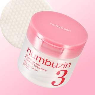 numbuzin - No.3 Bifida Bakuchiol Exfoliating Toner Pads 70 pads