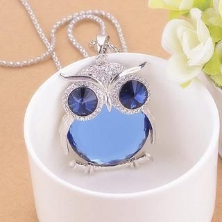 Best Jewellery Crystal Owl Necklace