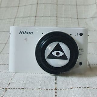 Photo Fun Eye Print Camera Lens Cap