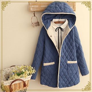 Fairyland Hooded Quilted Jacket