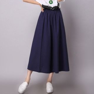 Splashmix Long A-Line Skirt