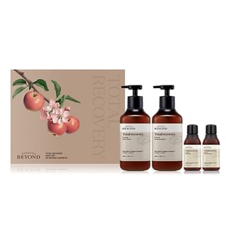 BEYOND - Total Recovery Body Wash & Body Emulsion Set 2026 Version - 4 pcs