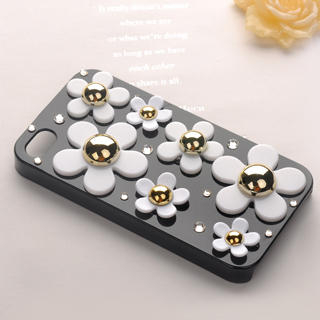 Fit-to-Kill Daisy iPhone 4/4s Case Black - One Size