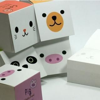 iswas Animal Face Memo Pad
