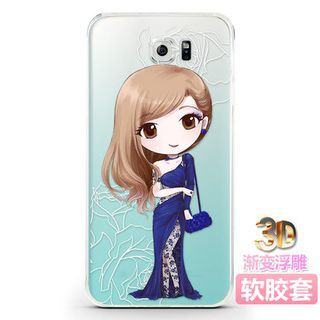 Kindtoy Girl Print Samsung Galaxy S6 / S6 edge+ Case