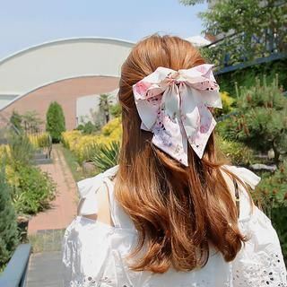 soo n soo Floral Print Hair Pin