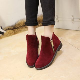 Kicko Side-Zip Ankle Boots