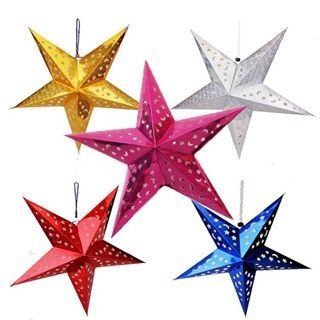 Make a Wish Star Hanging Ornaments