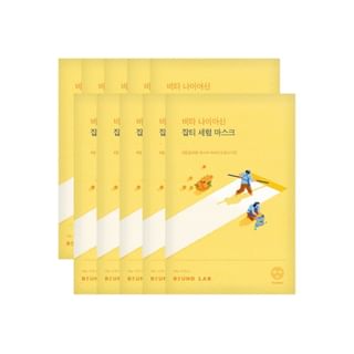 Round Lab - Vita Niacinamide Dark Spot Serum Mask Set 20Ml X 10 Sheets