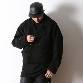 MODSLOOK Wool Blend Dual-Button Jacket