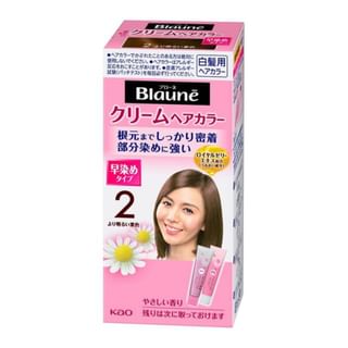Kao - Blaune Treatment Color Cream 02 Shiny Chestnut