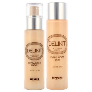 IPKN Delikit Extra Moisture Set (For Dry Skin): Skin 210ml + Lotion 135ml 2pcs