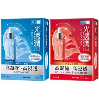 Rohto Mentholatum - HadaLabo Kotojyun Mask Glowing Firm - 8 pcs