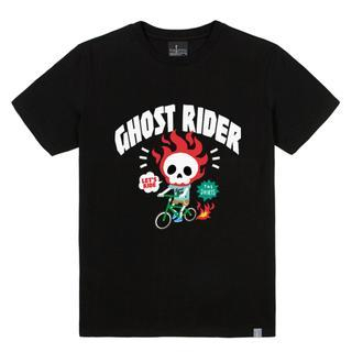 the shirts Ghost Rider Print T-Shirt