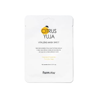 Farmstay - Citrus Yuja Vitalizing Mask Sheet Set 23Ml X 10 Sheets