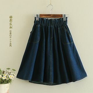 Storyland Denim A-Line Skirt