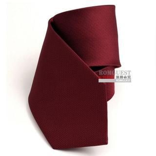 Romguest Neck Tie Wine Red - One Size