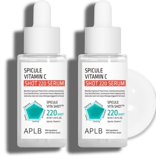 APLB - Spicule Vitamin C Shot 220 Serum Set 2 pcs