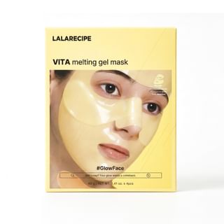 LALARECIPE - Vita Melting Gel Mask Set 40g x 4 sheets