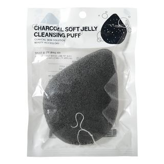 It's skin Charcoal Cleansing Puff 1pc