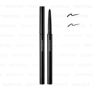 Kose - Esprique Gel Pencil Eyeliner BK001 Deep Black
