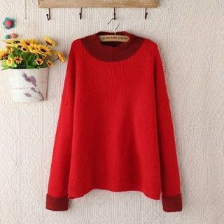 TOJI Contrast-Trim Sweater
