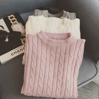 DreamyShow Cable Knit Sweater