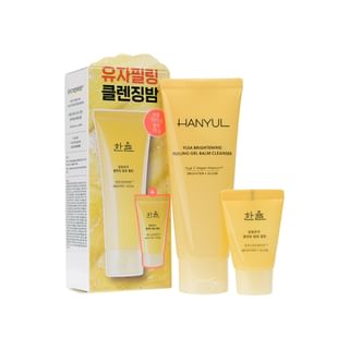 HANYUL - Yuja Brightening Peeling Gel Balm Cleanser Special Set 2 pcs