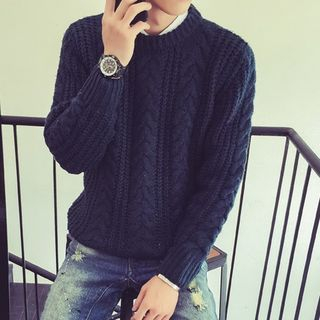 Dubel Cable-Knit Sweater