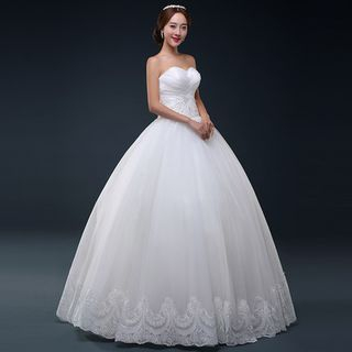 Loree Sweetheart Neckline Lace Wedding Ball Gown