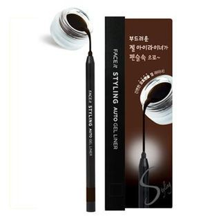 The Face Shop Face It Styling Auto Gel Eye Liner (#02 Edge Brown) 0.6g