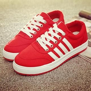SouthBay Shoes Contrast-Stripe Sneakers