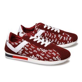 Preppy Boys Printed Sneakers