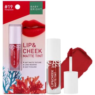 Baby Bright - Lip & Cheek Matte Tint 19 Pomegranate