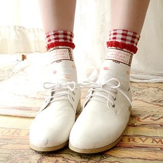 NANA Stockings Dotted Cotton Socks