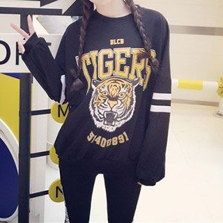 Champi Tiger Print Sweatshirt