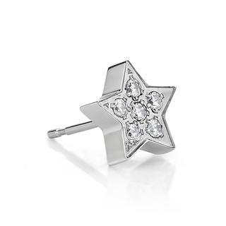 Kenny & co. Crystal Star Earring Silver - One Size