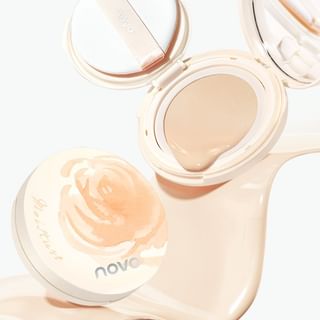 Novo - Moisture Essence Air Cushion Cream - 2 Shades 01# Ivory - 13G