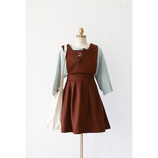 MOROCOCO Wool Blend Jumper Dress