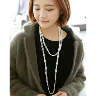 Miss21 Korea Faux-Pearl Layered Necklace