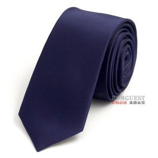 Romguest Slim Neck Tie Dark Blue - One Size