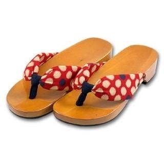 Glass marble sandals SS - Red