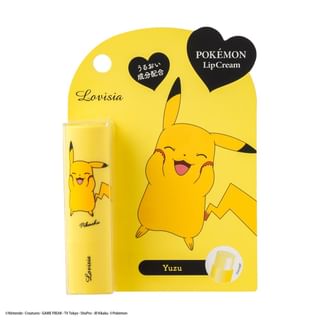Lovisia - Pokemon Lip Cream 02 Pikachu Yuzu