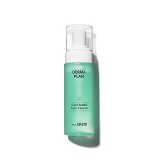 The Saem - Espuma Limpiadora Derma Plan Green Bubble Foam Cleanser
